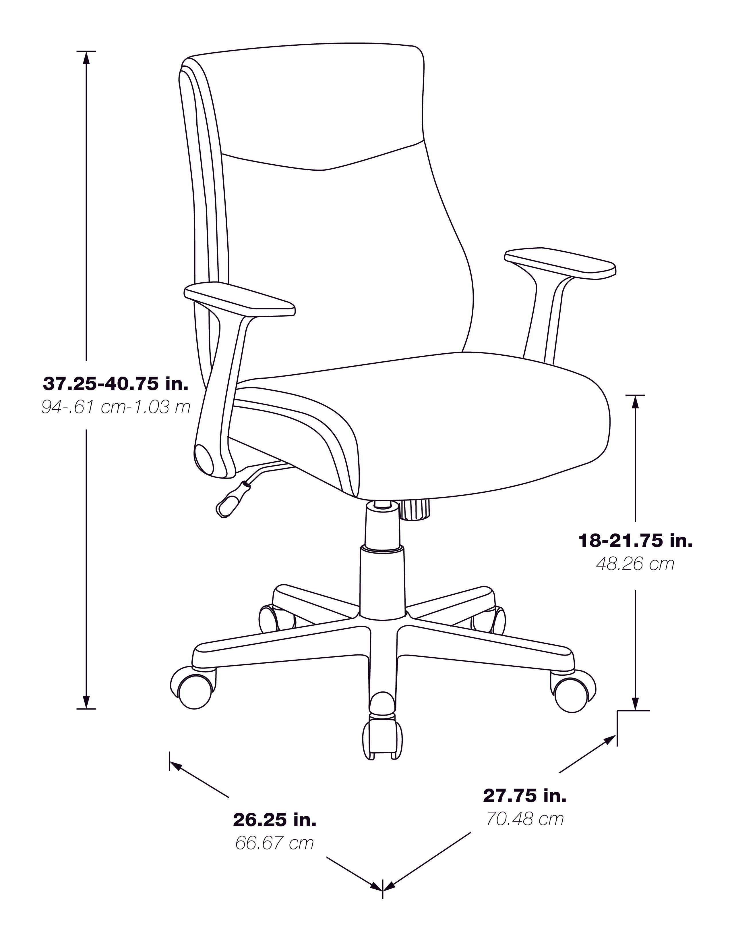 Mid Back Managers Office Chair